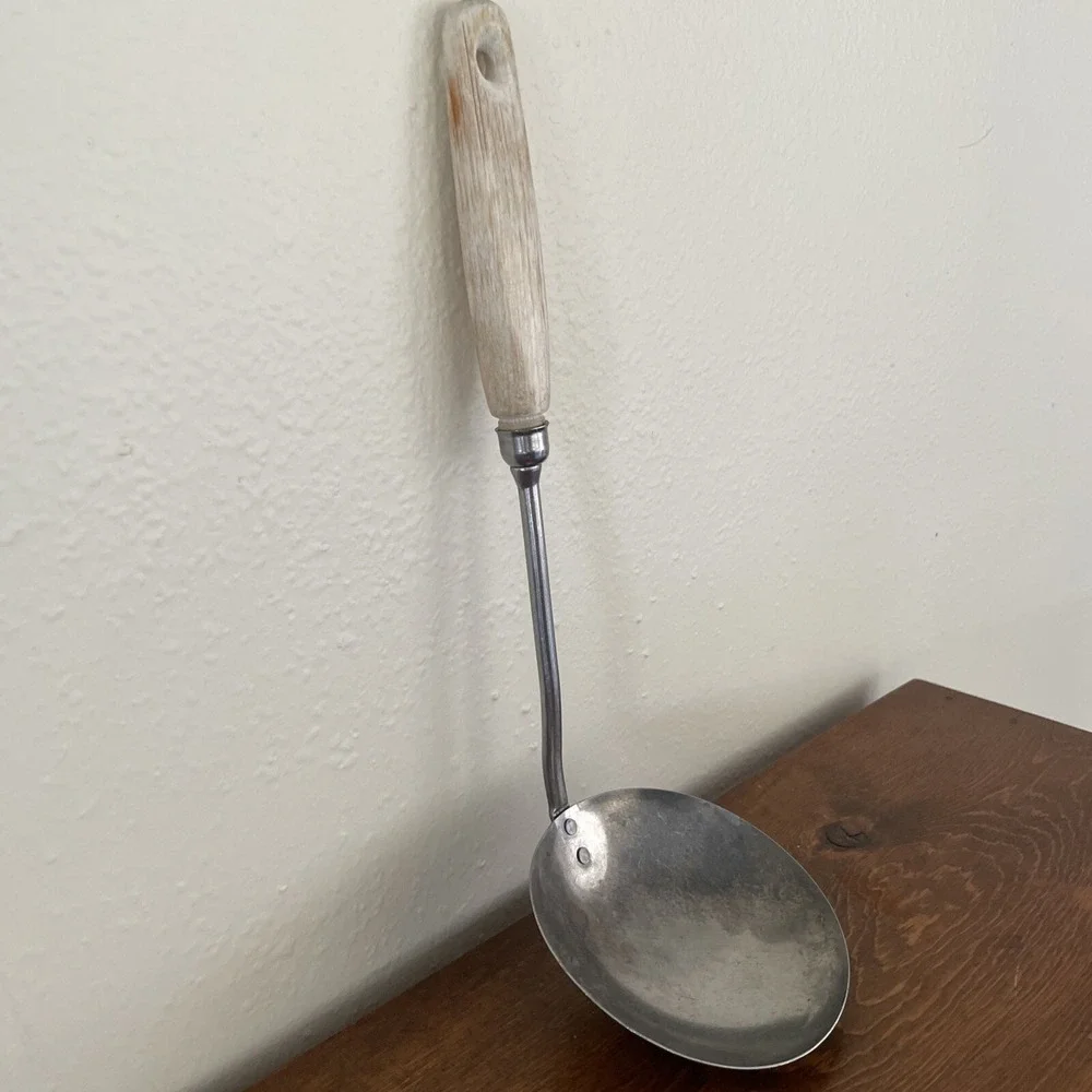 Vtg EKCO Eterna Wood handle‎ 10